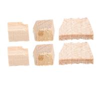 Garneck Tapones y Cuñas de Madera para Bastón de Violín y Violonchelo, 2 Juegos de Repuesto Profesionales, Accesorios para Reparación de Instrumentos de Cuerda, Uso para Concierto