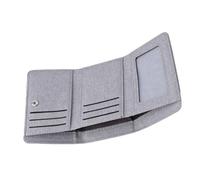 Garneck Tarjetero Liviano de Lona y Múltiples Compartimentos Diseño Plegable y Resistente al Agua para Hombre Adecuado para Viajar Tarjetas de Crédito y Seguro