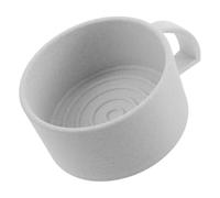 Garneck Taza de Espuma de Afeitar 3D para Hombres Cuenco de Afeitar W101-1 de Boca Ancha y Tazón de Viaje para Crema Espesa Cuidado Masculino y Afeitado Suave