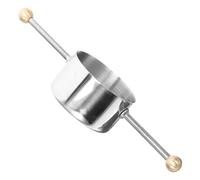 Garneck Taza Medidora Inoxidable Medidor de Jigger para Cócteles Herramienta de Medición Doble para Bar y Medidor de de 1 y 2 Onzas Diseño Antiderrame