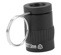 Garneck Telescopio Monocular Miniatura 2.5X17.5 para Exteriores Telescopio de Mano Compacto y para Observación de Aves Senderismo y Color Negro