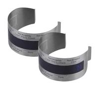 Garneck Termómetro Digital para Vino 2 Piezas, Termómetro de Acero Inoxidable Pantalla Lcd, Pulsera para Medir Temperatura de Botella, Adecuado para Cocina y Hogar