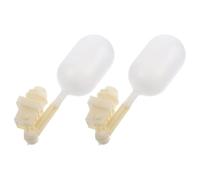 Garneck Válvula de Flotador Automática de 1/2 Pulgada Dn15 para Control de Nivel de Agua, Accesorio para Bebederos de Ganado, Cerdos y Ovejas, Paquete de 2 Piezas de Plástico Resistente