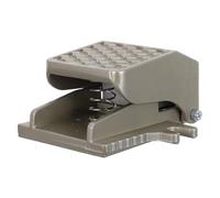 Garneck Válvula Neumática de Pedal para Control Direccional de Cilindros Interruptor de Pie Neumático Resistente al Polvo y Agua Mecanismo de Liberación para Automatización Industrial