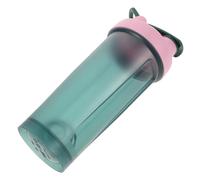 Garneck Vaso Mezclador para Proteínas Verde de Plástico, Botella de Agua para Fitness con Batidor de Alambre, a Prueba de Fugas, Adecuado para Gimnasio y Bebidas Deportivas Antes y