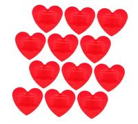 Garneck Vendajes Adhesivos Forma de Corazón Transpirable 20 Unidades, Parches Flexibles Adultos, Bandas Adhesivas Suaves para Cuidado de Heridas y Primeros Auxilios