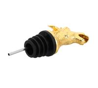 Garneck Vertedor de Licor de Acero Inoxidable Forma de Cabeza de Caballo, Tapón Antigoteo para Botellas de Vino, Accesorio para Bar, Decoración para Fiestas y Regalos Fin de Año