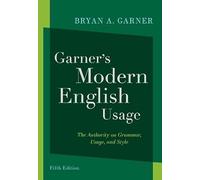 Garner's Modern English Usage