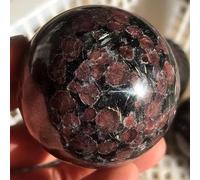 Garnet Ball Crystal Ball Ornaments (Size : 10pcs)