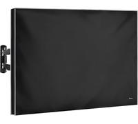 Garnetics Funda de TV para exteriores, compatible con televisores planos de 22 a 75 pulgadas, resistente a la intemperie y resistente al agua - Universal para cualquier pantalla plana y soporte