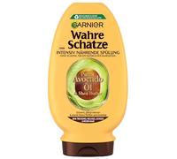 Garnier Acondicionador intensivo de aceite de aguacate y manteca de karité para cabello muy seco, ondulado, rizado y grueso, para una mayor suavidad sin apelmazar, 1 x 200 ml