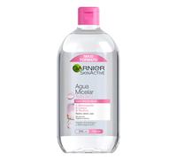 Garnier Agua Micelar Clásica Todo en Uno Desmaquilla y Limpia, XXL, 700 ml | Desmaquillante, Limpiador Facial, Labios y Ojos, Sin Frotar ni Aclarar, para Todo Tipo de Pieles, Agua Micelar Tonificadora