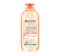 Garnier Agua Micelar Efecto Peeling Suave. Limpia, Desmaquilla y Exfolia. Todo Tipo de Pieles Incluso Sensibles 400ML