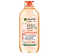 Garnier - Agua micelar todo en 1 exfoliante suave - 1% PHA y ácido glicólico - Exfoliante y alisador - Para todo tipo de piel - Sin aclarado - Fórmula vegana e hipoalergénica - 400 ml