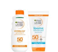 Garnier Ambre Shea Butter Sun Protection Cream SPF50 and Mini 50ml Bundle