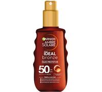 Garnier Ambre Solaire Aceite protector Ideal Bronze SPF50 Triple Acción 150mL SPF50+
