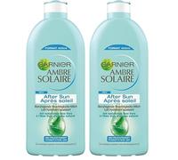 Garnier Ambre Solaire After Sun/beruhig Extremo Humedad de leche con natural Aloe Vera (24h Humedad - y dermatológicamente Probado) 1er Pack - 400 ml (Paquete de 2)