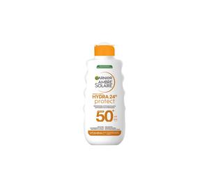 Garnier Ambre Solaire Hydra 24h Protect Leche Protección Muy Alta SPF50+ 175ml