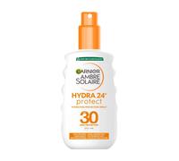 Garnier Ambre Solaire Hydra 24h Protect SPF 30 Protector Solar Hidratante Facial y Corporal Protección UVA UVB