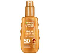 Garnier Ambre Solaire Ideal Bronze Milk-In Tanning SPF 50 Spray for Face and Body 150ml