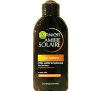 Garnier Ambre Solaire Protector Solar, Aceite Bronceado Intensa IP2 con aroma a coco, 200 ml