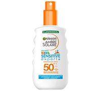 Garnier - Ambre solaire sensitive expert plus, proteccion solar para niños factor 50 plus, (1 x 200 ml)