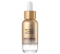 Garnier Ambre Solaire - Sérum autobronceador facial - Progresivo & Solaire - Agua de coco y ácido hialurónico - para todo tipo de piel - Bronzador natural - 30 ml