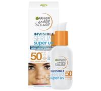 Garnier Ambre Solaire Serum Invisible Super UV - Sérum protector solar ultraligero e invisible, 30 ml
