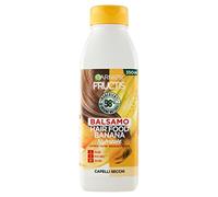 Garnier Bálsamo nutritivo Fructis Hair Food, acondicionador nutritivo con plátano para cabello seco, 350 ml