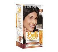 Garnier Belle Color - Coloración permanente, color negro, 80 negro natural, 2 unidades