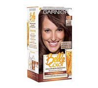 Garnier Belle Color - tierra de sol - Coloración permanente Castaño - 5.23 Chatain Clair Radieux - Juego de 2