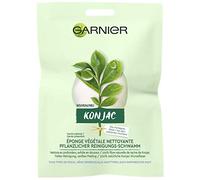 Garnier Bio - Éponge Konjac Nettoyante et Exfoliante - 100% Végétale - Pour Tous Types de Peaux