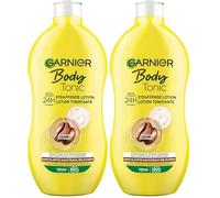 Garnier Body Tonic Reafirmante algas cafeína loción hidratante, 400 ml, 1-pack (Paquete de 2)