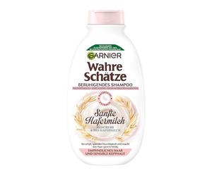 Garnier Champú calmante con leche de avena suave para cabello sensible y cuero cabelludo sensible, 250 ml