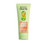 GARNIER - Champú Garnier Fructis Keratin Sleek 200ml para Cabello Seco y Frizz