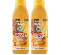 Garnier Champú Nutritivo con Extracto de Plátano, 350 ml (Paquete de 2)
