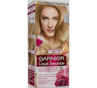 Garnier Color Sensation 8.0 Light Blond Hair Dye Permanent Up to 100% Grey Hair coverage Intense, Long lasting blonde hair Color Result with Mirror Shine x 2 (Pack of 2)