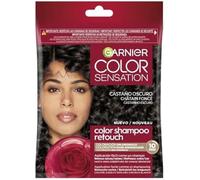 Garnier Color Sensation Champú Retouch Sin Amoníaco, Tono 3.0 Dark Brown