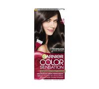 Garnier Color Sensation Coloration - Dark Brown 3.0 - Tinte permanente en crema - para todo tipo de cabello - Color hasta 10 semanas y cubre las canas al 100%