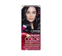 Garnier Color Sensation Coloration - Negro Azul 2.10 - Tinte permanente en crema - para todo tipo de cabello - Color hasta 10 semanas y cubre las canas al 100%