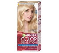 Garnier Color Sensation Permanent Coloring 110 - Diamond Rubio Mirror Shine Intense, Long Duraing Hair DYE, WITH AN EFECT OF TO 10 WEEKS - x2 (Pack of 2)