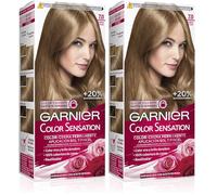 Garnier Color Sensation - Tinte Permanente Rubio 7.1, Paquete de 2 (el embalaje puede variar)