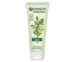 Garnier Crema con aloe vera y aceite de argán, cosmética natural, cuidado hidratante rico en argán, Garnier Bio, 1 x 50 ml