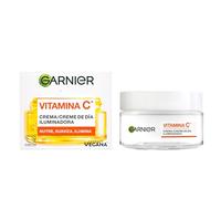 Garnier, Crema de Día Iluminadora con Vitamina C, Corrige líneas y Potencia la luminosidad en 24H, Fórmula Vegana, 50 ml