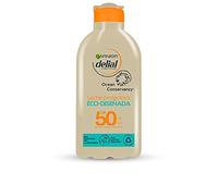 GARNIER DELIAL Crema Solar Alta Protección FPS50 Eco Diseñada, Respetuosa Con La Vida Marina, Fórmula 94% Biodegradable 200 ml