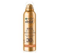 Garnier Delial Ideal Bronze Bruma Protectora Bronceadora [0% Alcohol]. Alta Protección FPS 30. Secado rápido. Para cuerpo y rostro. Invisible para todo tipo de piel. Muy resistente al agua. 150 ml