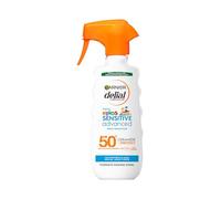 GARNIER DELIAL Pistola Solar Muy Alta Protección FPS50+ Niños Para Pieles Sensibles Y Resistente Al Agua, Arena, Sal Y Cloro 270 ml