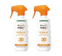 GARNIER | Delial Spray Protector SPF 30+ HYDRA 24 Protect Muy Alta Protección Resistente al Agua, Fórmula Hidratante No Grasa con Manteca de Karité de Fuentes Sostenibles Para una Piel Protegida,