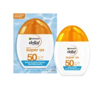 Garnier - Delial Super UV Agua Fluido Facial Refrescante FPS 50 Invisible Protección solar 40 ml unisex