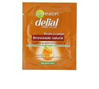 GARNIER DELIAL Toallitas Autobronceadoras Rostro Y Cuerpo, Tono Luminoso, Natural y Uniforme